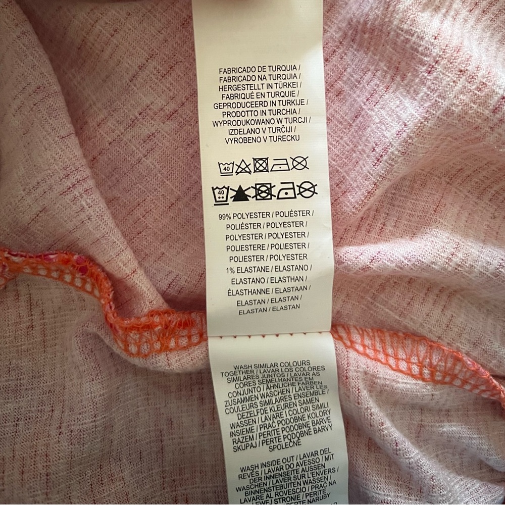 Primark Pink Ruffle Flower Crop Top Size S - Picture 6 of 7